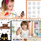 12 Set Halloween Ceramics to Paint DIY Painting Kits with Unpainted Pumpkin